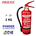 PHOENIX P - 2P Fire Extinguisher Capacity 2 Kg Media ABC Dry Chemical Powder  1
