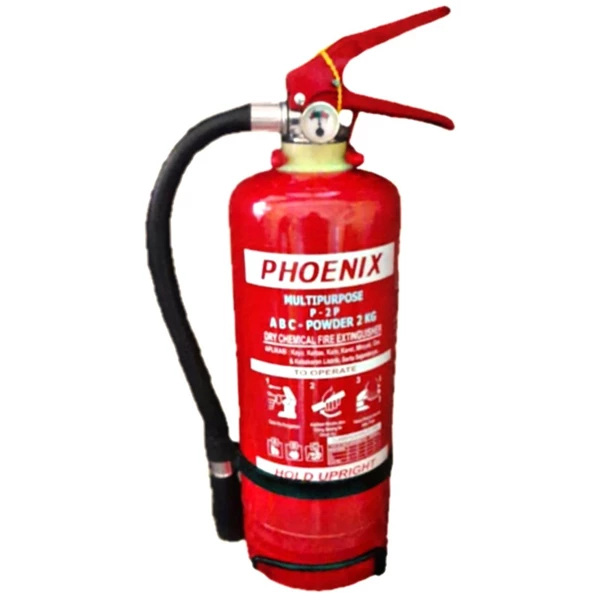 PHOENIX P - 2P Fire Extinguisher Capacity 2 Kg Media ABC Dry Chemical Powder 