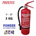 Alat Pemadam Kebakaran PHOENIX P - 3P Kapasitas 3 Kg Media ABC Dry Chemical Powder 1