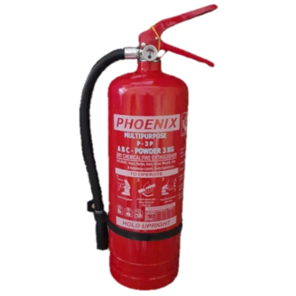 PHOENIX P - 3P Fire Extinguisher Capacity 3 Kg Media ABC Dry Chemical Powder