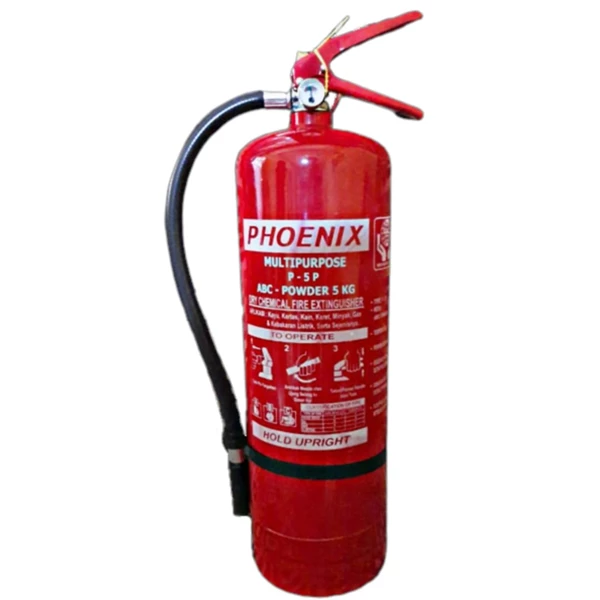 PHOENIX P - 5P Fire Extinguisher Capacity 5 Kg Media ABC Dry Chemical Powder