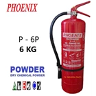 Alat Pemadam  Kebakaran PHOENIX P - 6P Kapasitas 6 Kg Media ABC Dry Chemical Powder 1