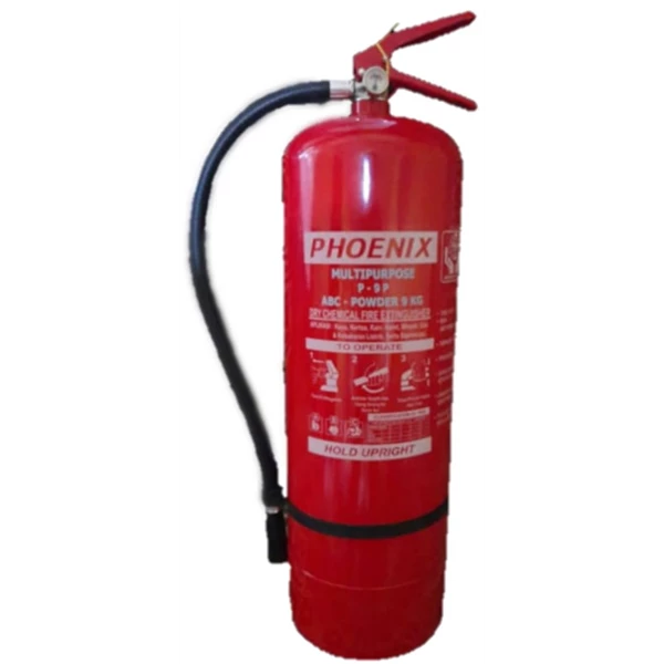 PHOENIX P - 9P Fire Extinguisher Capacity 9 Kg ABC Dry Chemical Powder
