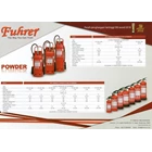 FUHRER Fire Extinguisher FP 100 ABC Capacity 1 Kg Media ABC Dry Chemical Powder 2