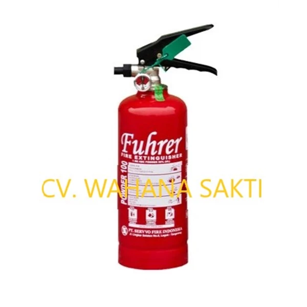 FUHRER Fire Extinguisher FP 100 ABC Capacity 1 Kg Media ABC Dry Chemical Powder