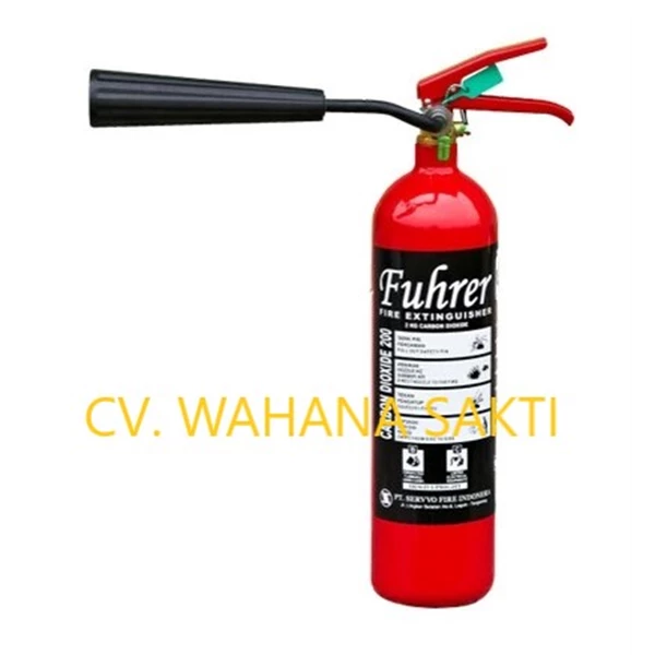 FUHRER Fire Extinguisher FP 200 ABC Capacity 2 Kg Media ABC Dry Chemical Powder