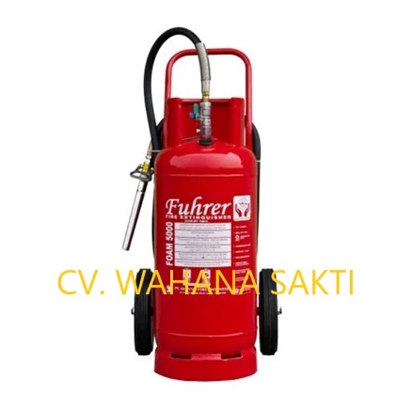 FUHRER FF 5000 AF3 Fire Extinguisher Capacity of 50 Ltr Media Foam