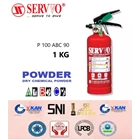 SERVVO P 100 ABC 90 Fire Extinguisher Capacity 1 Kg ABC Dry Chemical Powder Media  1