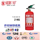 Alat Pemadam Kebakaran SERVVO P 200 ABC 90 Kapasitas 2 Kg Media ABC Dry Chemical Powder 1