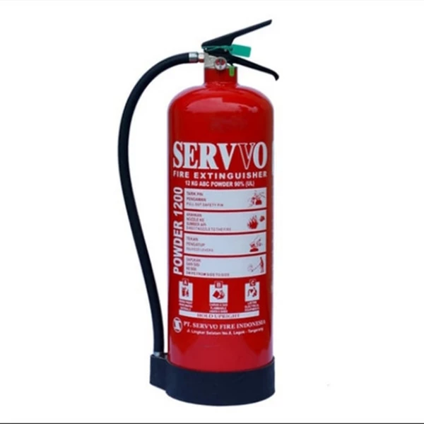 SERVVO P 1200 ABC 90 Fire Extinguisher Capacity 12 Kg ABC Dry Chemical Powder Media 
