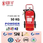 SERVVO P 5000 ABC 90 Fire Extinguisher 50 Kg Capacity Media ABC Dry Chemical Powder 1