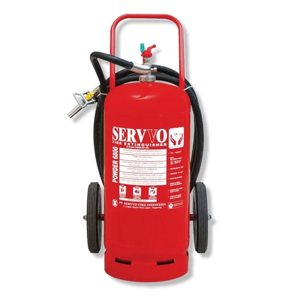 SERVVO P 6800 ABC 90 Fire Extinguisher 68 Kg Capacity Media ABC Dry Chemical Powder