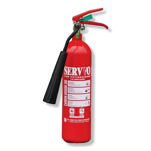 SERVVO C 200 CO2 Fire Extinguisher Capacity 2 Kg Carbon Dioxide (CO2) Media