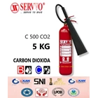 SERVVO C 500 CO2 Fire Extinguisher Capacity 5 Kg Carbon Dioxide (CO2) Media 1