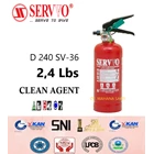 SERVVO D 240 SV-36 Fire Extinguisher Capacity 2.4 lbs Media Clean Agent 1