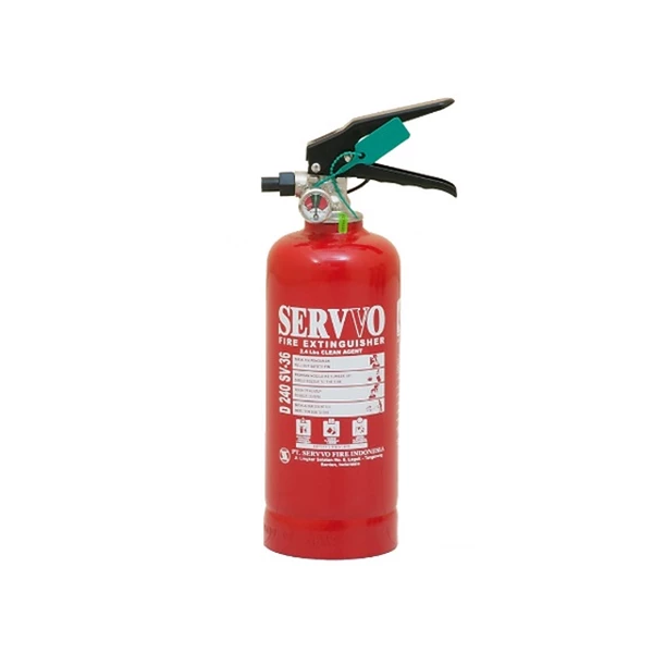 Alat Pemadam Kebakaran SERVVO D 240 SV-36 Kapasitas 2.4 lbs Media Clean Agent