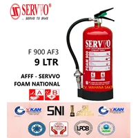 Alat Pemadam Kebakaran SERVVO F 900 AF3 Kapasitas 9 Liter Media Foam AFFF 6%