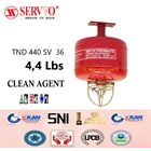 SERVVO TND 440 SV-36 Fire Extinguisher Capacity 4.4 lbs Media Clean Agent 1