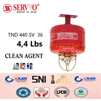 SERVVO TND 440 SV-36 Fire Extinguisher Capacity 4.4 lbs Media Clean Agent