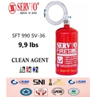 SERVVO SFT 900 SV-36 Fire Extinguisher Capacity 9.9 lbs Media Clean Agent 1