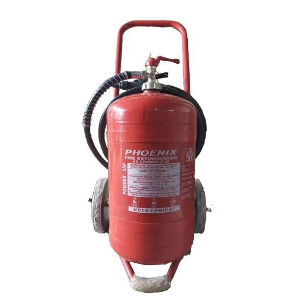 PHOENIX PT-25P Fire Extinguisher Capacity 25 Kg Media ABC Dry Chemical Powde